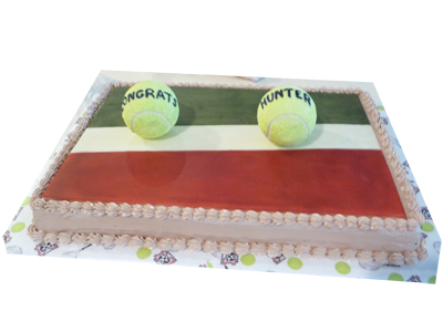 Tennis Balls Cake